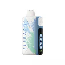 Электронная сигарета Elf Bar Ice king Strawberry Banana (Клубника с бананом) 5% 30000 затяжек