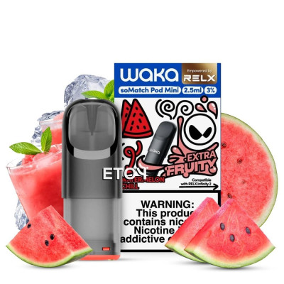 Картридж Waka soMatch Watermelon Chill (Арбуз) 3% 600 затяжек