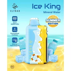 Электронная сигарета Elf Bar Ice King Mineral Water (Минеральная вода) 5% 40000 затяжек