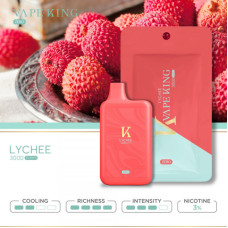 Электронная сигарета VAPEKING Zero Lychee (Личи) 3% 3000 затяжек