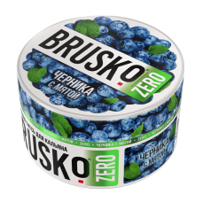 Табак для кальяна Brusko Zero Черника с мятой 50 г