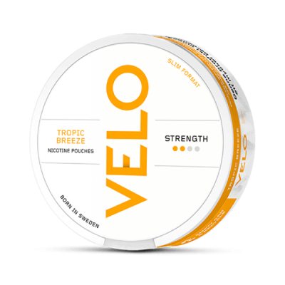 Снюс Velo Tropic Breeze Slim 8 мг/г (бестабачный, тонкий)