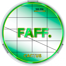 Снюс FAFF Cactus (Кактус) 150 мг/г (бестабачный, тонкий)