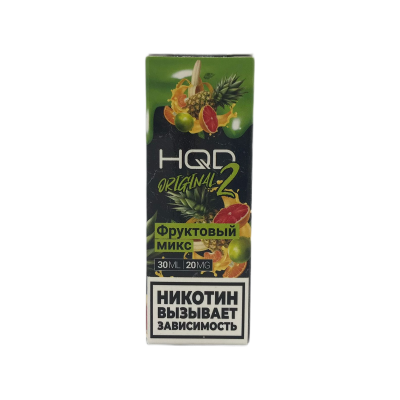 Жидкость HQD Hard Original 2.0 30ml 20mg Mix Fruit / Фруктовый микc