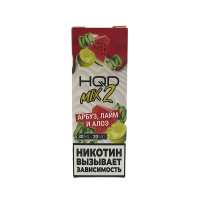 Жидкость HQD MIX IT 2.0 30ml 20mg Арбуз Лайм Алоэ