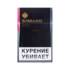 Сигареты Sobranie London Black РФ