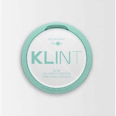 Снюс KLINT Polar Mint Strong Slim (24 Portions) 12 mg/g