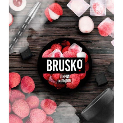 Табак для кальяна BRUSKO Medium Личи со льдом 50 гр.