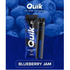 Электронная сигарета Quik Blueberry jam (3%, 2000 тяг)