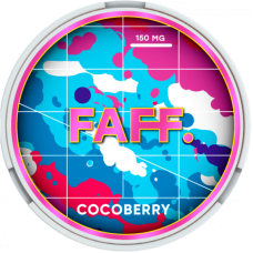 Снюс FAFF Cocoberry (Кокос с клубникой) 150 мг/г (бестабачный, тонкий)