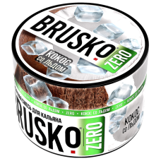 Табак для кальяна Brusko Zero Кокос со льдом 50 г