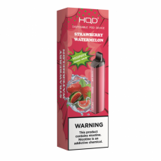 Электронная сигарета HQD Cuvie AIR Strawberry Watermelon (Клубника Арбуз) 2% 4000 затяжек