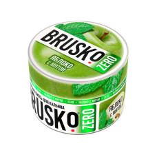 Табак для кальяна Brusko Zero Яблоко с мятой 50 г