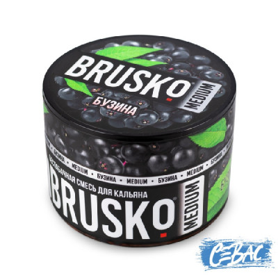 Табак для кальяна BRUSKO Medium Бузина 50гр