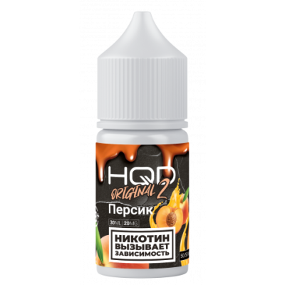 Жидкость HQD Hard Original 2.0 30ml 20mg Peach / Персик