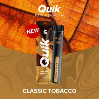 Электронная сигарета Quik Classic tobacco (3%, 2000 тяг)