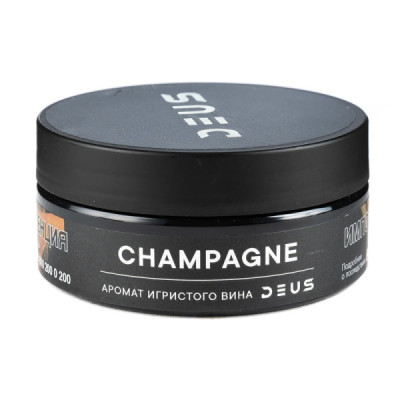 Табак для кальяна DEUS Champagne (Шампанское) 100 г