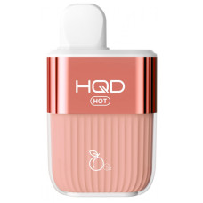 Электронная сигарета HQD HOT Peach Ice (Персик) 2% 5000 затяжек