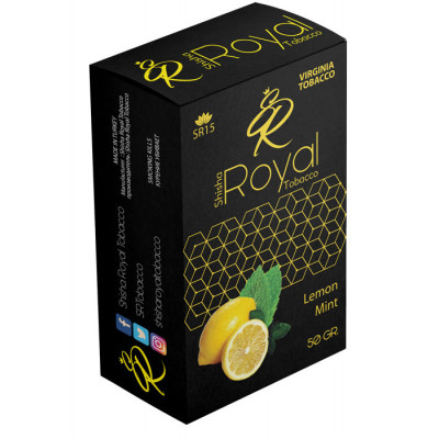 Табак для кальяна Shisha Royal Lemon Mint