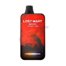 Электронная сигарета Lost Mary BM16000 Cherry Lime (Вишня Лайм) 2% 16000 затяжек