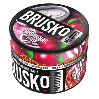 Табак для кальяна Brusko Medium Вишнёвая кола 50 г