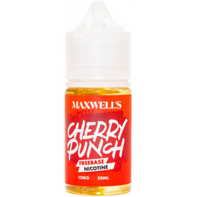 Жидкость Maxwells FREEBASE 30 мл CHERRY PUNCH 12 мг/мл Вишневый пунш