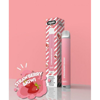 Электронная сигарета Again Strawberry & Kiwi (Клубника Киви) 2% 500 затяжек