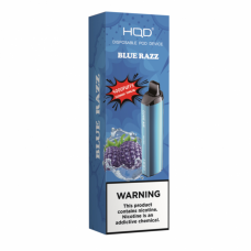 Электронная сигарета HQD Cuvie AIR Blue Razz (Черника Малина) 2% 4000 затяжек