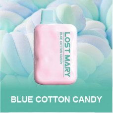 Электронная сигарета Lost Mary OS4000 Blue Cotton Candy (Черничная Сахарная Вата) 2% 4000 затяжек