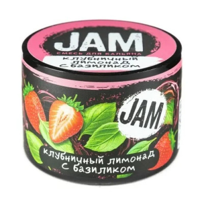 Табак для кальяна Jam 50 гр Клубничный лимонад с базиликом