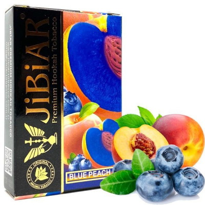 Табак для кальяна Jibiar Blue Peach (Блю Персик) 50 гр