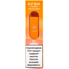 Электронная сигарета Elf Bar NC1800 Mango Peach Watermelon (Манго Персик Арбуз) 2% 1800 затяжек