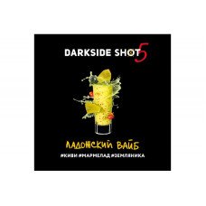 Табак для кальяна Darkside Shot Ладожский вайб (Киви Мармелад Земляника) 30 г