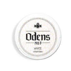 Снюс Oden's No 3 White Portion 15gr / 9 mg/g