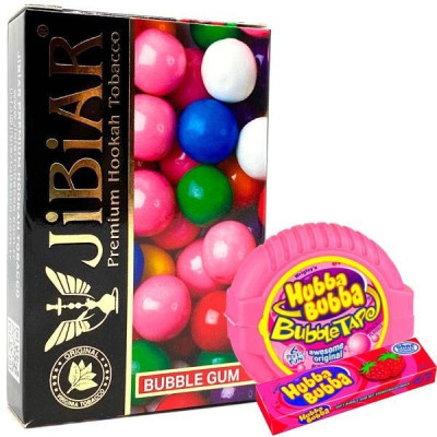 Табак для кальяна Jibiar Bubble Gum (Жвачка) 50 гр