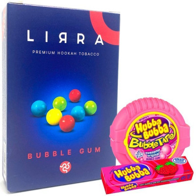 Табак для кальяна Lirra Bubble Gum (Сладкая Жвачка) 50 гр