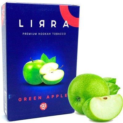 Табак для кальяна Lirra Green Apple (Зеленое Яблоко) 50 гр