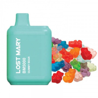 Электронная сигарета Lost Mary BM5000 Gummy Bear (Мармеладные Мишки) 2% 5000 затяжек