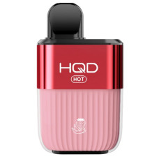 Электронная сигарета HQD HOT Strawberry Banana (Клубника Банан) 2% 5000 затяжек