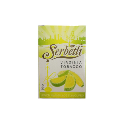 Табак для кальяна Serbetli Lemon Marmalade (Лимонный мармелад) 50 г