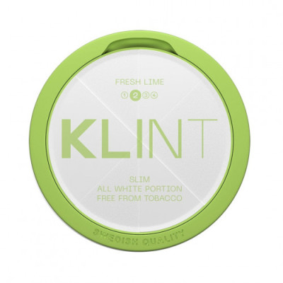 Снюс KLINT Fresh Lime Slim (24 Portions) 8 mg/g
