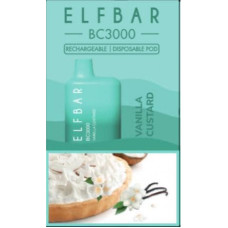 Электронная сигарета Elf Bar BC3000 Vanilla Custard (Ванильный Крем) 2% 3000 затяжек