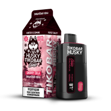 Электронная сигарета Husky Tikobar Сибирь Cherry Cola (Вишнёвая Кола) 2% 12000 затяжек