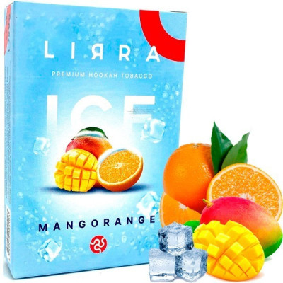 Табак для кальяна Lirra Mangorange (Манго Апельсин Лед) 50 гр