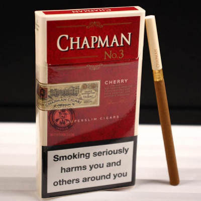 Сигареты Chapman Cherry superslim Cigar