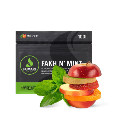 Табак для кальяна Fumari 100 гр FAKH N' MINT