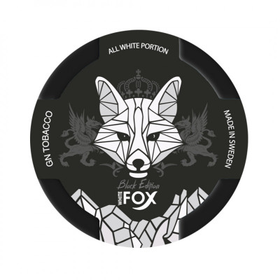 Снюс White​ Fox Black Edition 30 mg/g