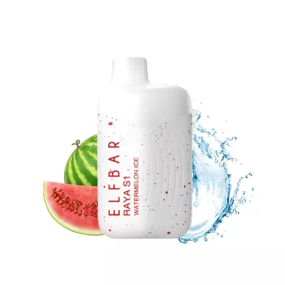 Электронная сигарета Elf Bar RAYA S1 Watermelon Ice (Арбузный лед) 3% 15000 затяжек