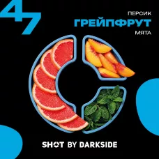 Табак для кальяна Darkside Shot 47 (Грейпфрут Персик Мята) 25 г Табак для кальяна Darkside Shot 47 (Грейпфрут Персик Мята) 25 г