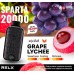Электронная сигарета RELX Sparta 20000 Grape Lychee (Виноград Личи) 3% 20000 затяжек